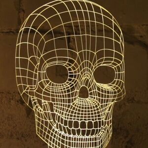 Skull LED lamp / Studio Cheha